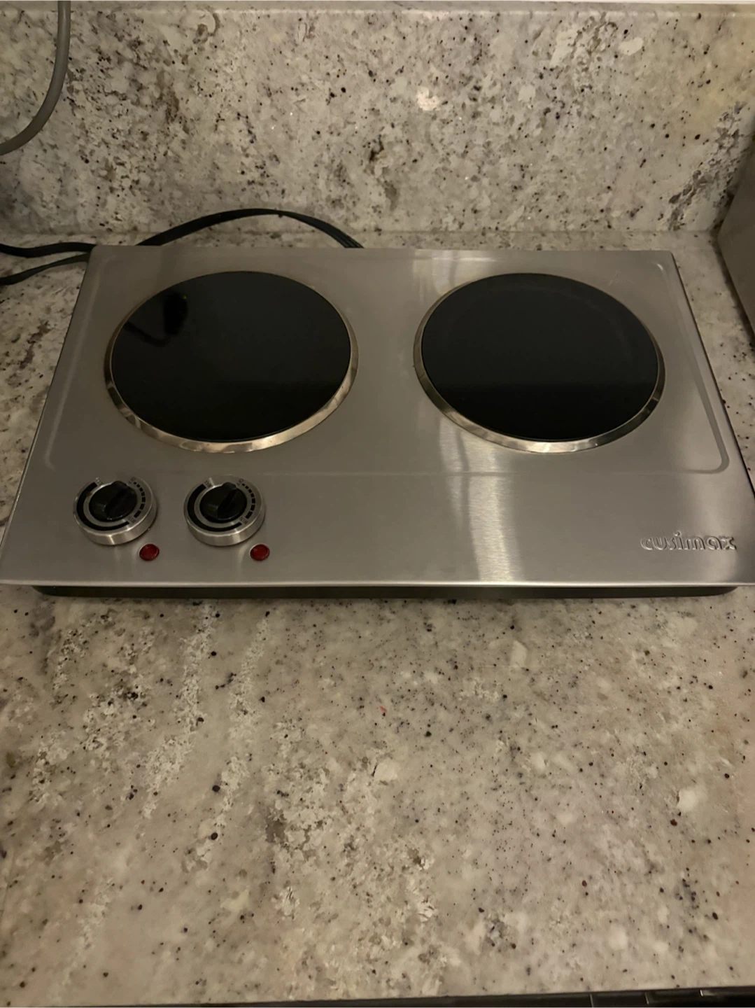 Cusimax Double Burner Electric Stove