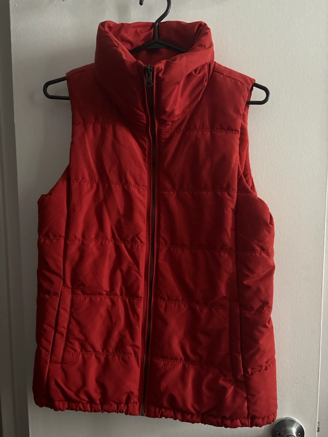 Old Navy Burnt Orange Puffer Vest Size S - photo 2