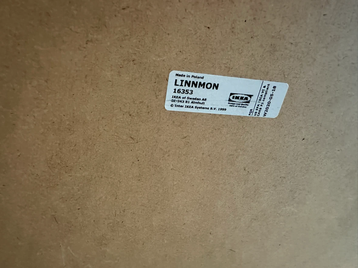 IKEA LINNMON White Table - photo 5