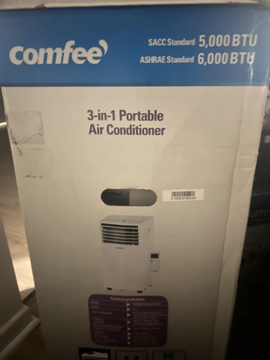 Comfee 3-in-1 Portable Air Conditioner