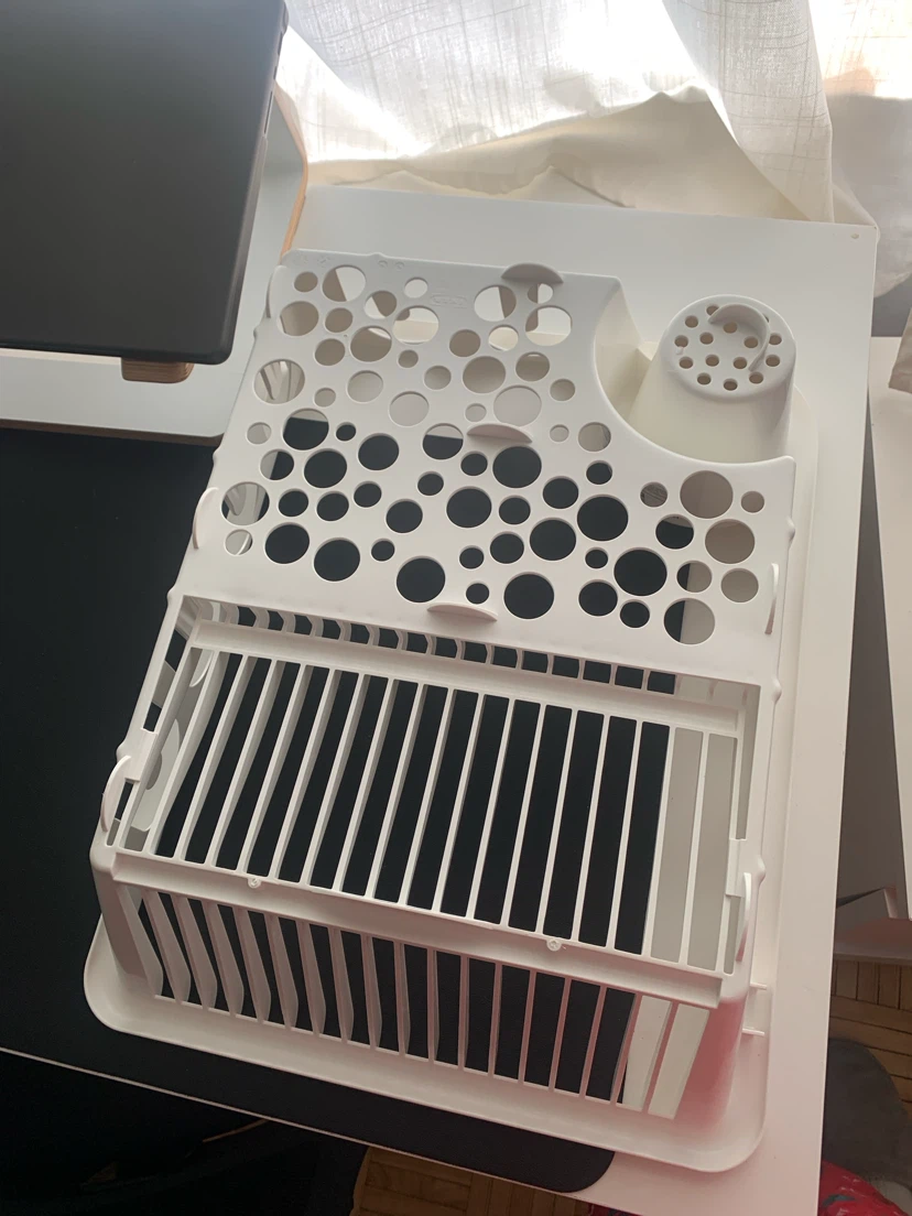 IKEA FLUNDRA Dish Drainer with Cup Holder