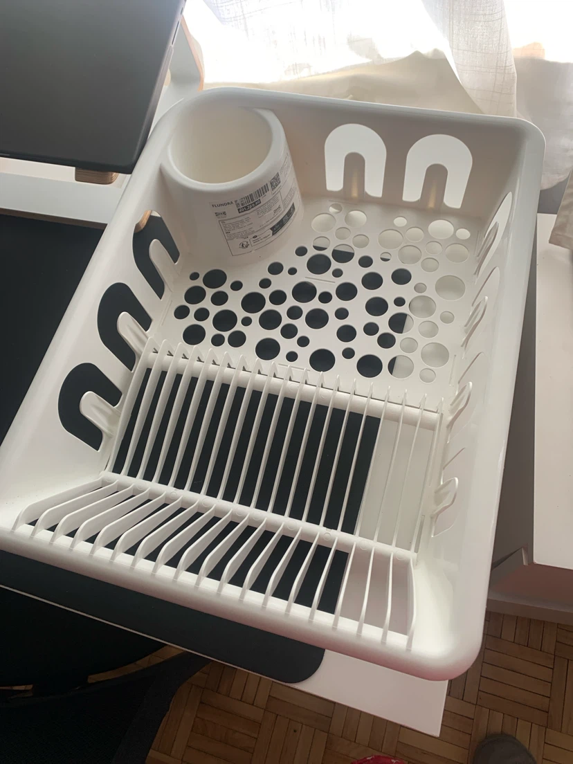 IKEA FLUNDRA Dish Drainer with Cup Holder - photo 2