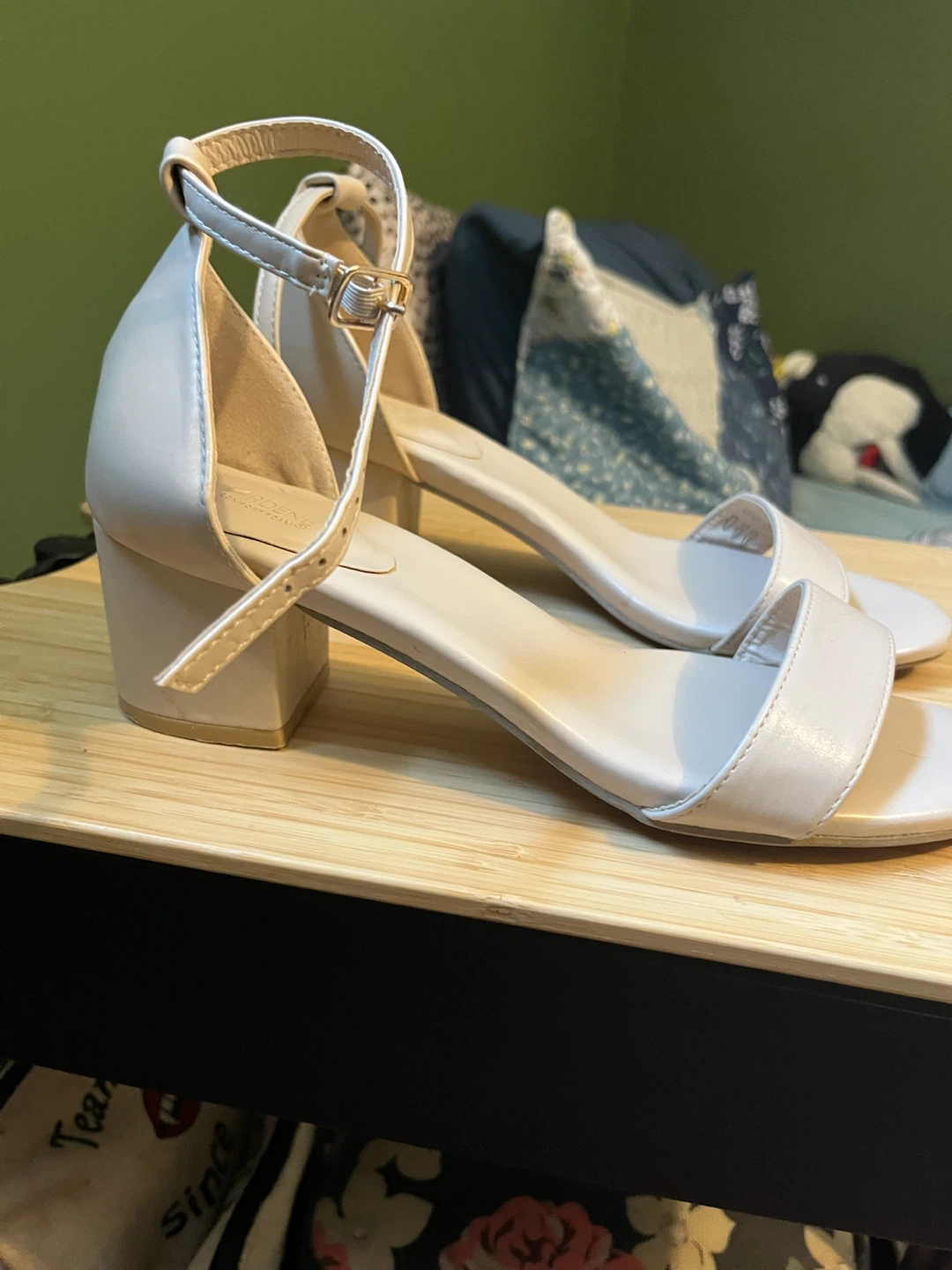 Ardene Women's Light Beige Block Heel Sandals - photo 2