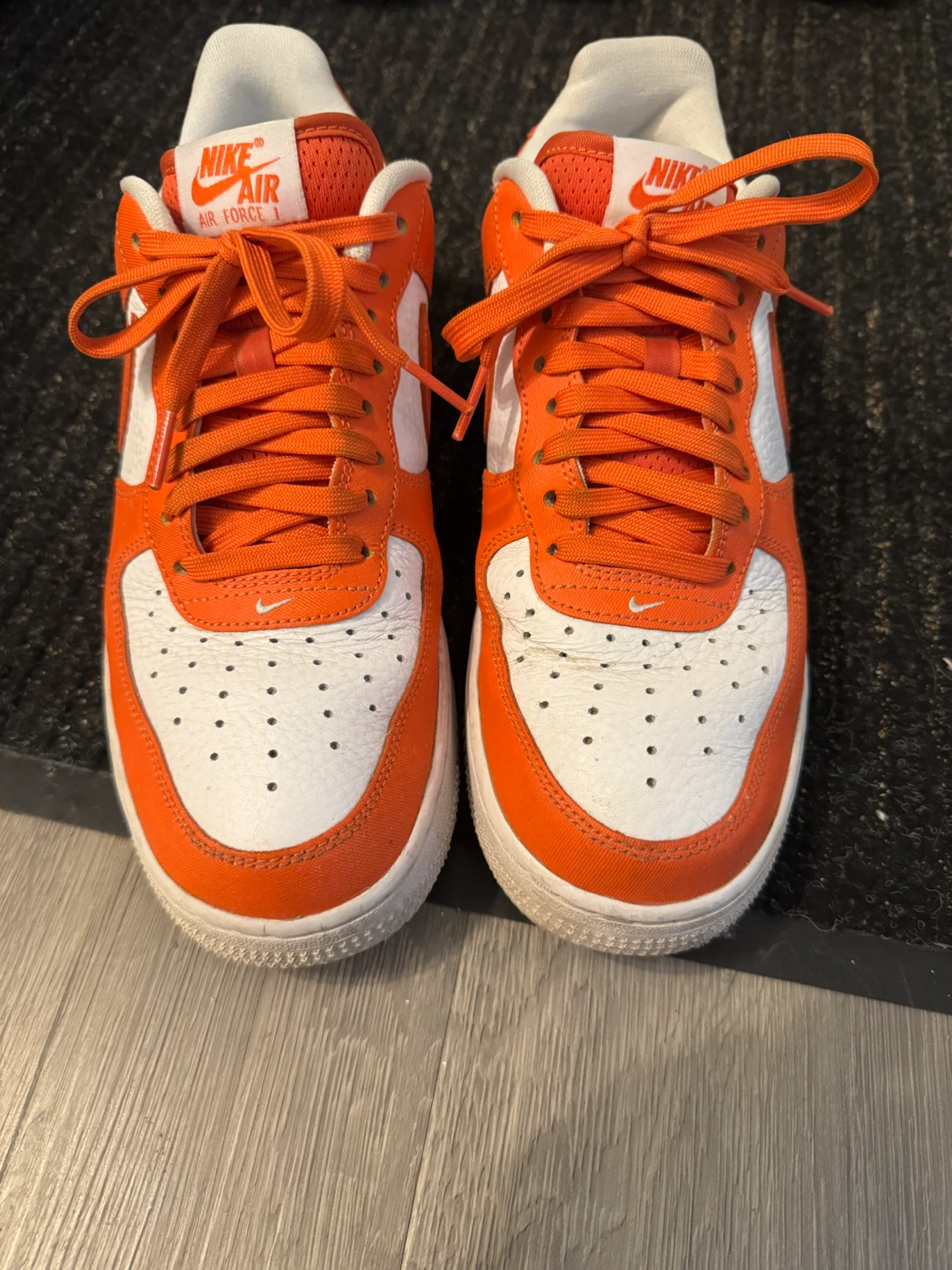 Nike airforce 1 orange OG us8.5 - photo 2