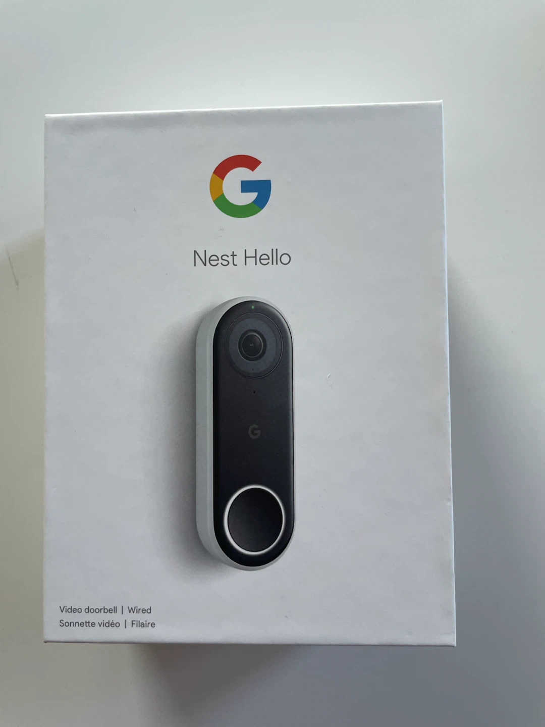 Google Nest Hello Wired Video Doorbell
