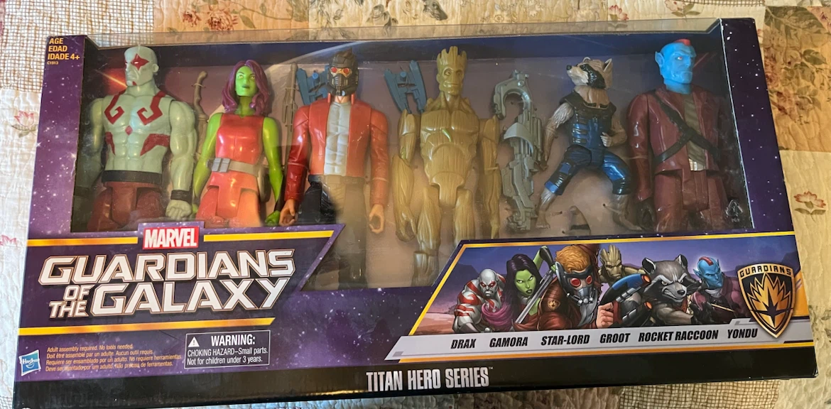 Marvel Guardians of the Galaxy Titan Hero Series Figures