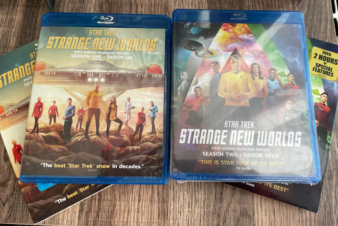 Star Trek Strange New Worlds Season 1 & 2 Blu Ray Sets - photo 2