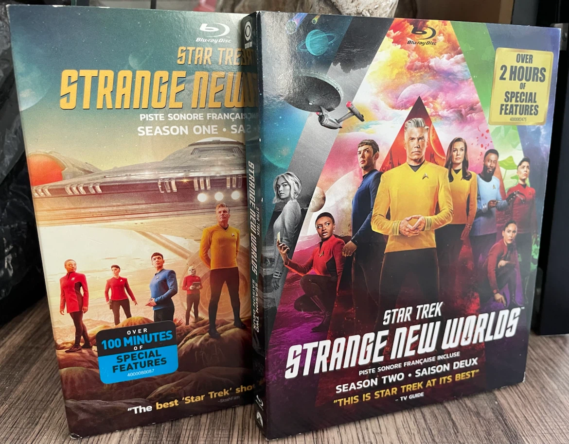 Star Trek Strange New Worlds Season 1 & 2 Blu Ray Sets - photo 3