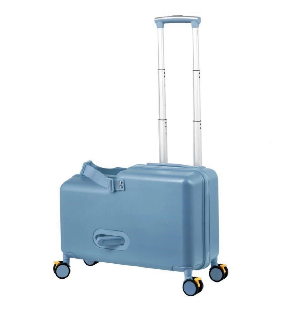 AOVLLA Kids Ride-On Suitcase - Blue - photo 2