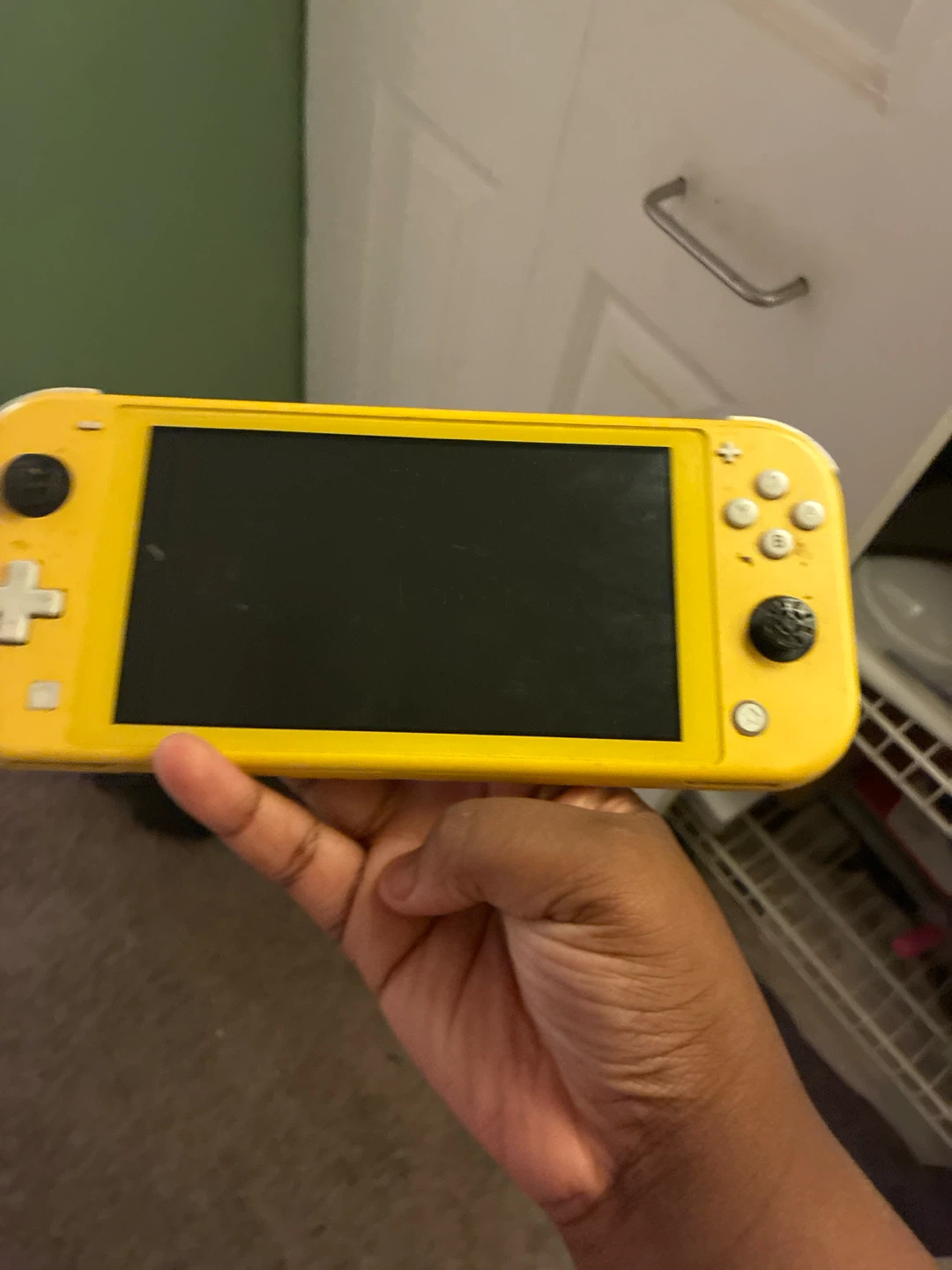 Yellow Nintendo Switch Lite