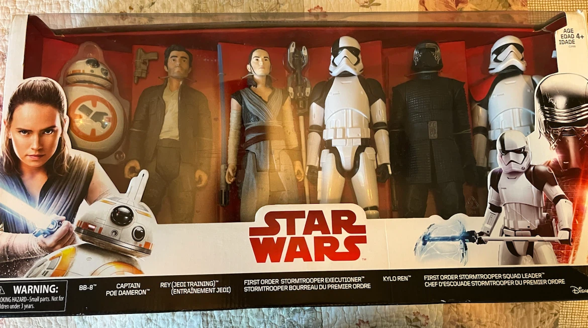 Star Wars: Last Jedi 12” Action Figure set Complete