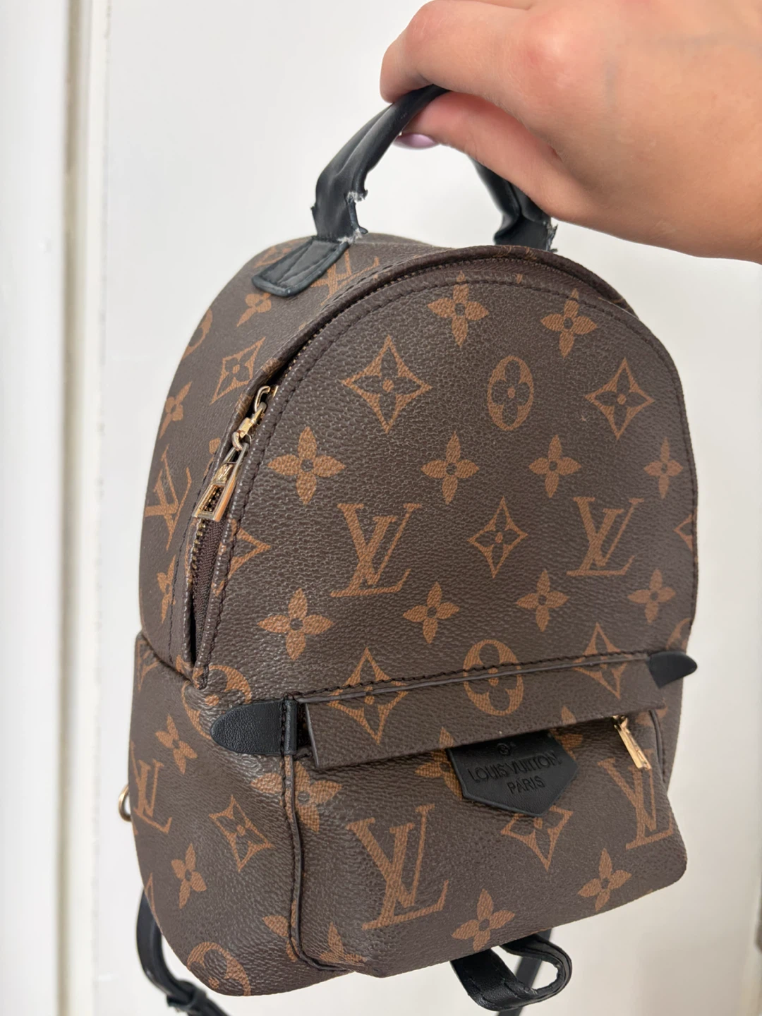 Mini crossbody/backpack - Brown