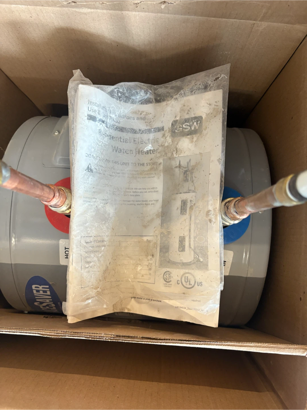 SPACE SAVER 6 Electric Water Heater SS-06SEB-15 - photo 4