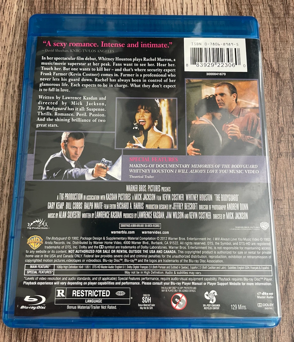 The Bodyguard Blu Ray - photo 2