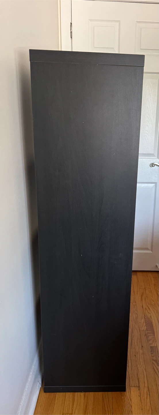 IKEA Kallax 8- Black 8-Cube Storage Shelf - photo 2