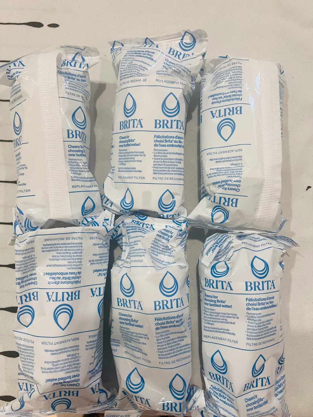 Moving Out Sale- Brita Replacement Water Filters (6 Pack)