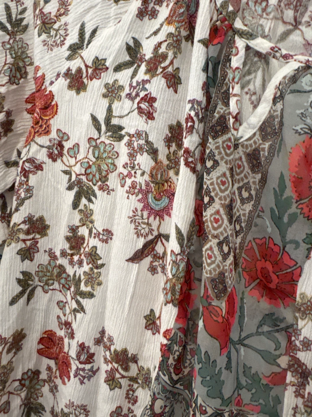 Style & Co Floral Kimono Top XL - photo 3