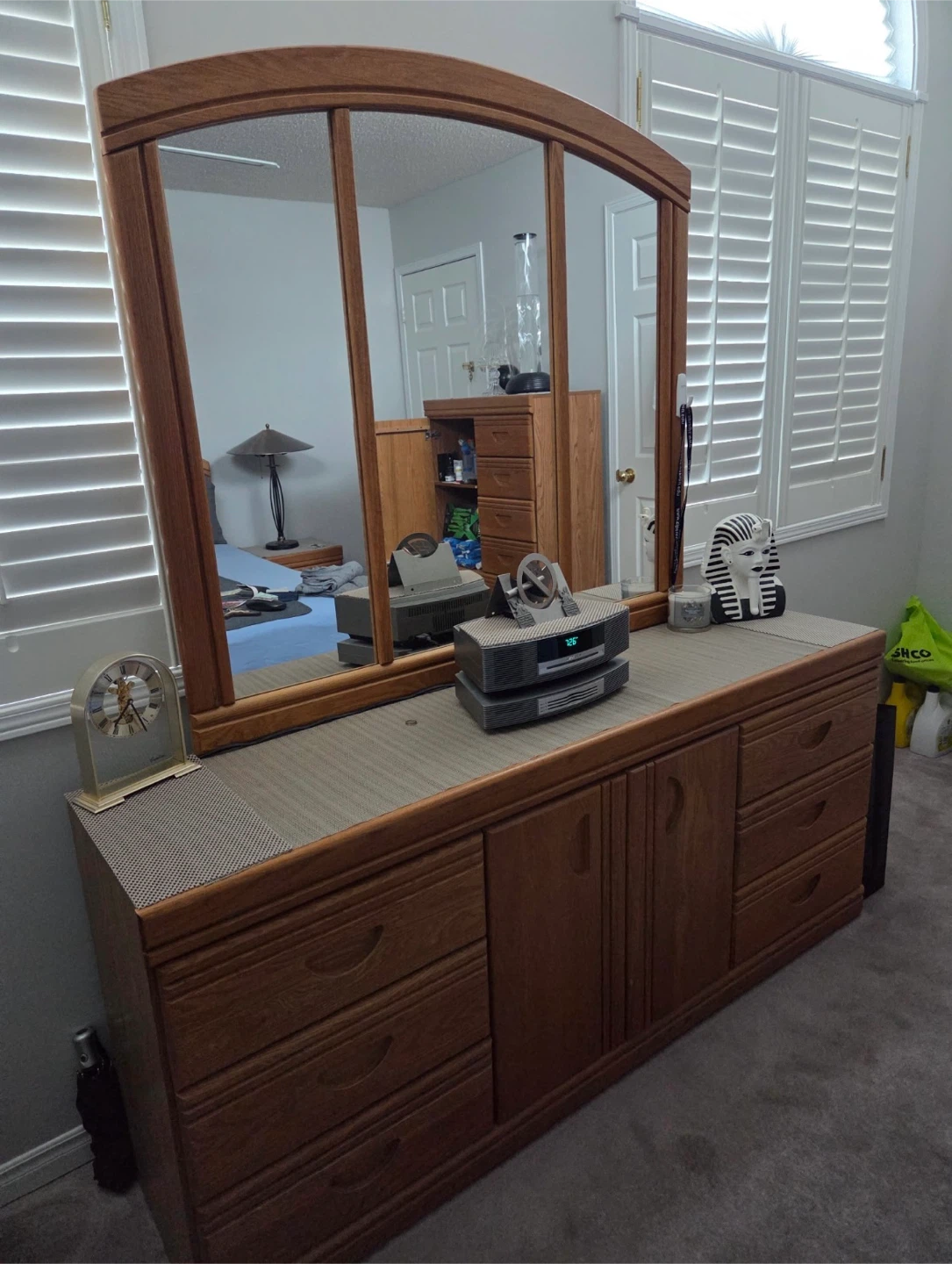 Complete Oak bedroom set