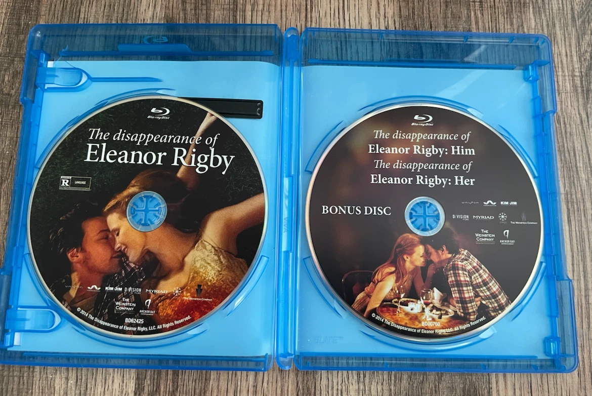 The Disappearance Of Eleanor Rigby Blu Ray - photo 3