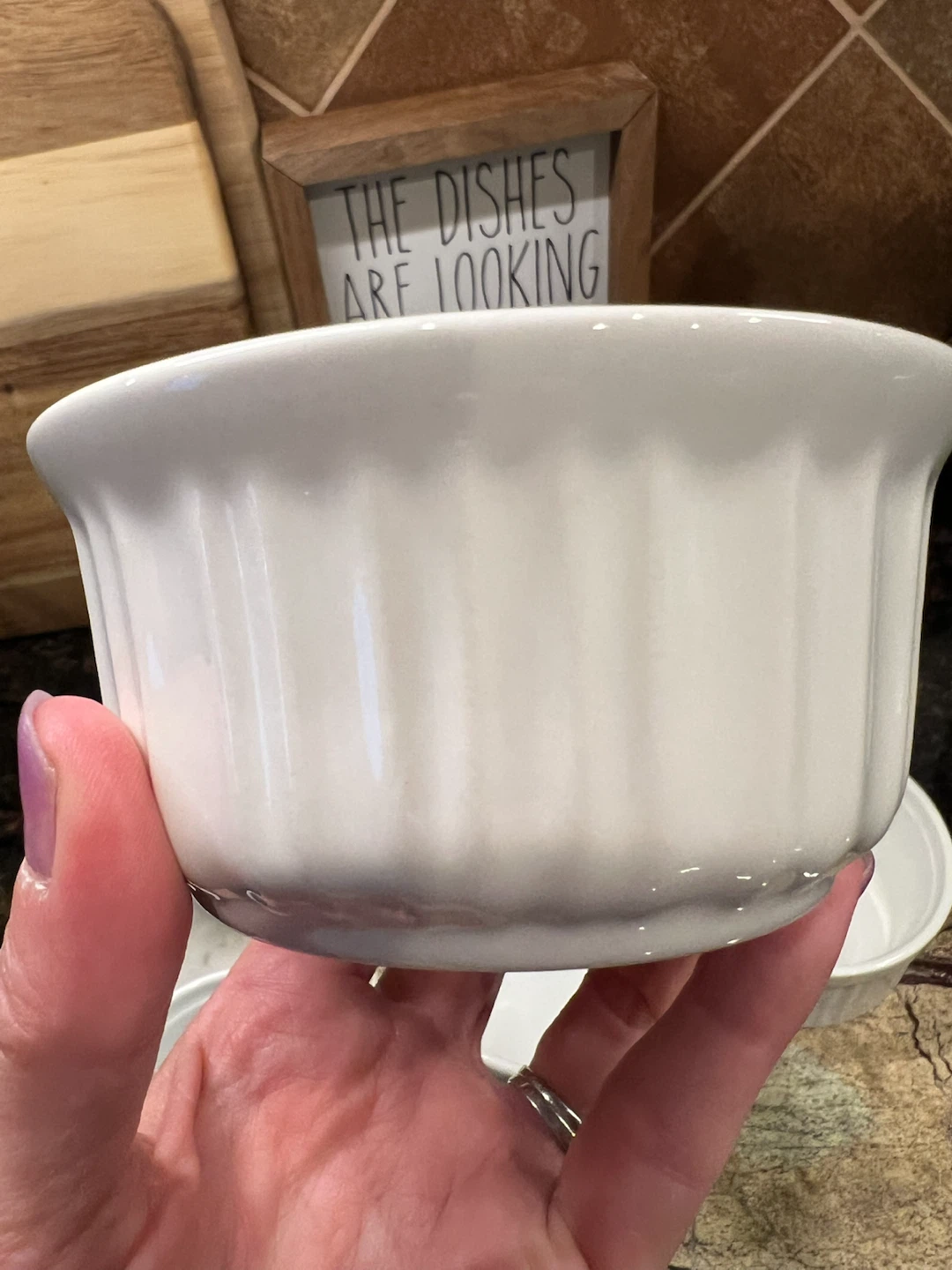 White Ceramic Ramekins - photo 4