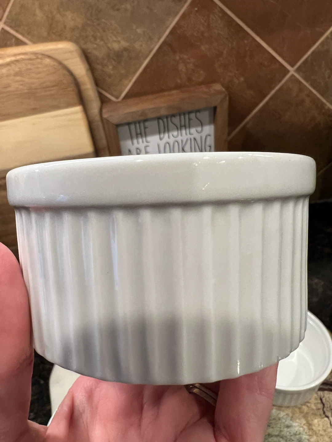 White Ceramic Ramekins - photo 5