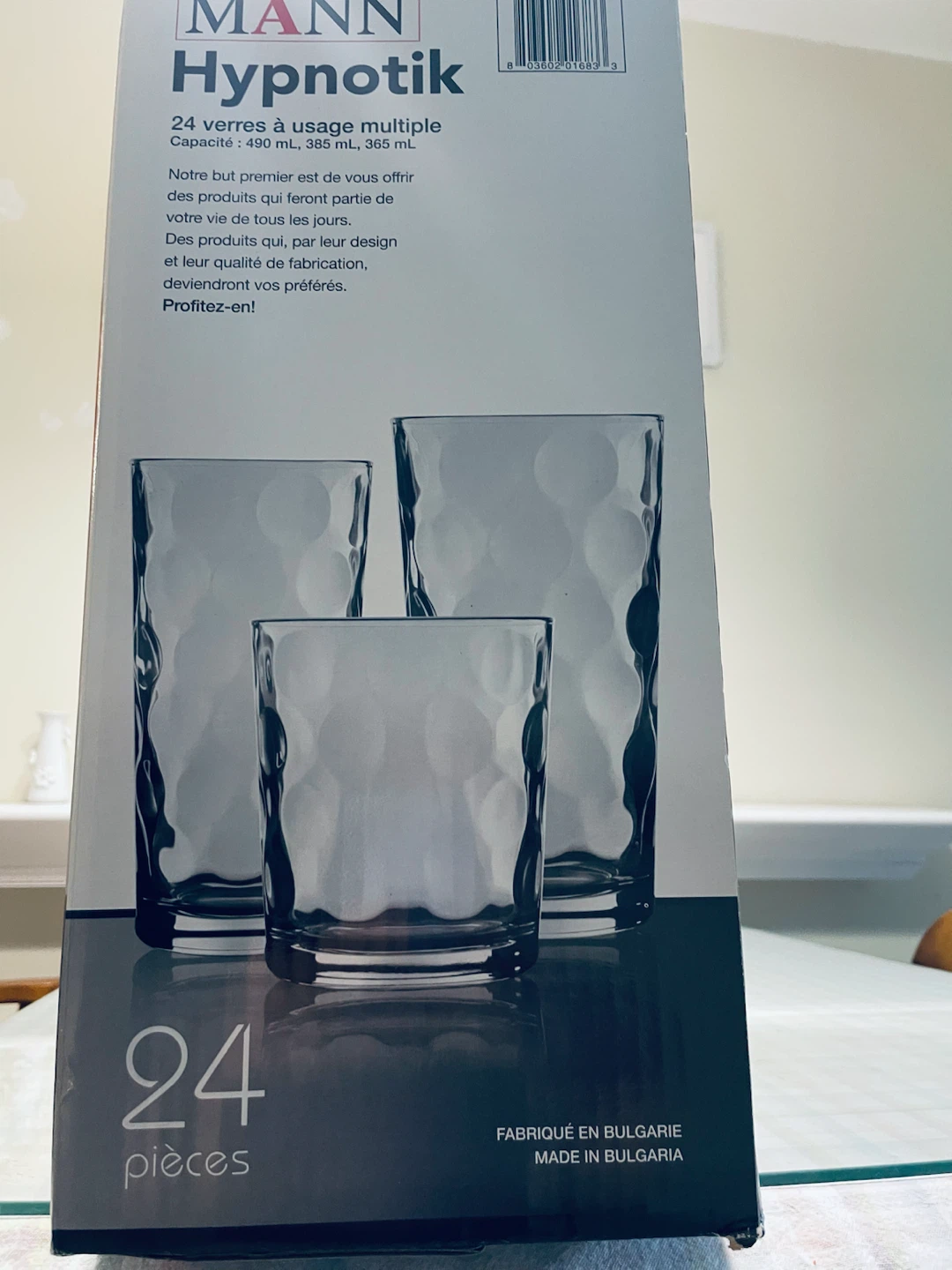 MANN Hypnotik 24 Piece Glassware Set - photo 3