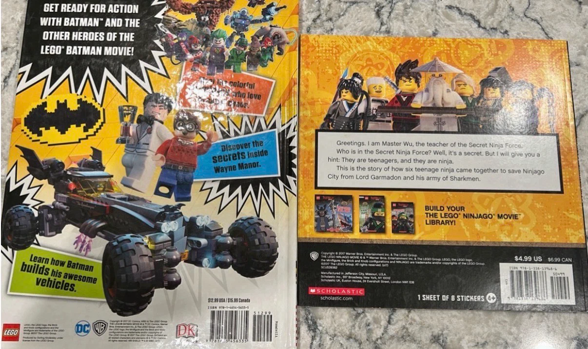 Pair of Lego Kids Books - photo 2