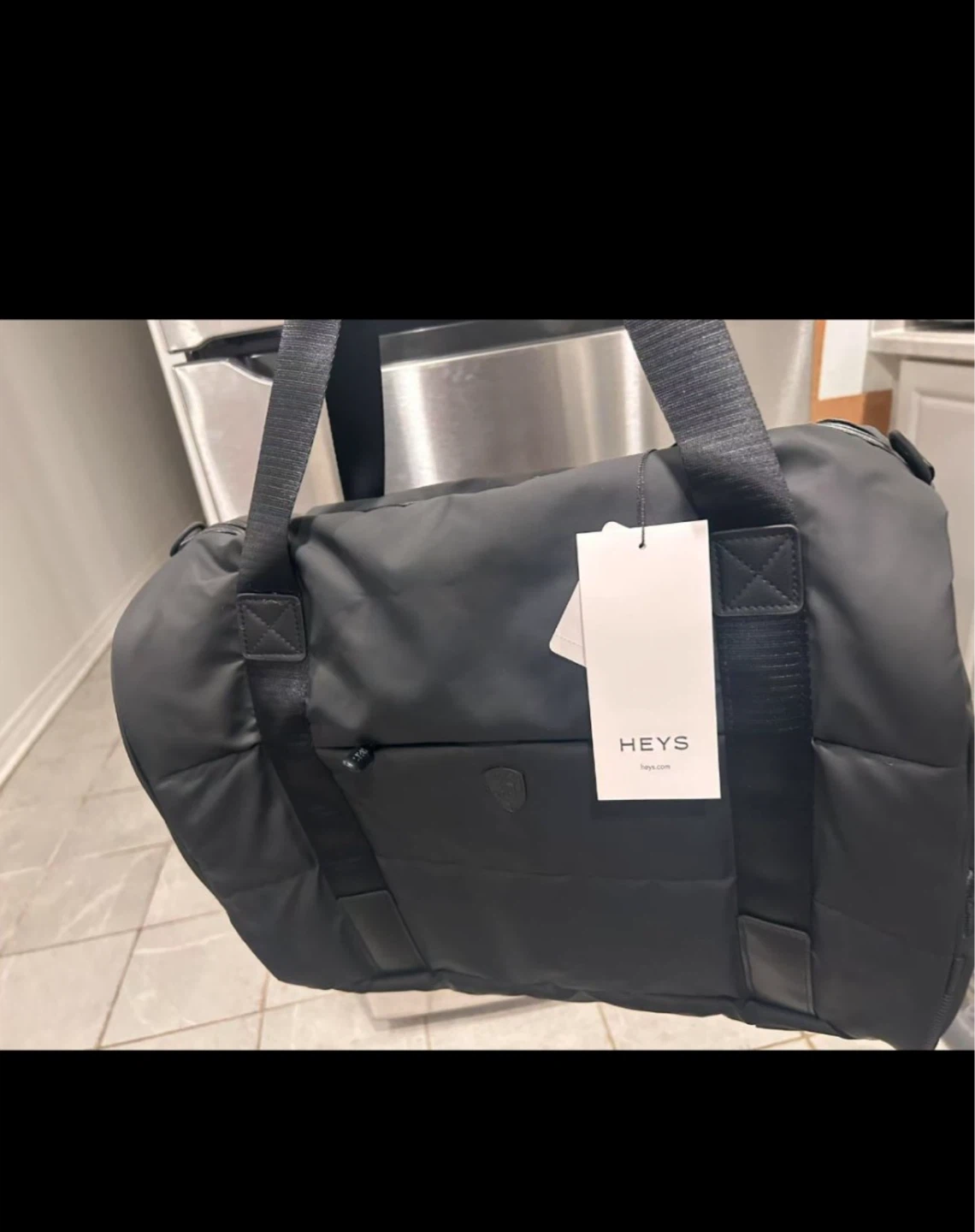 HEYS "Puffer" Duffel Bag - Black - photo 3