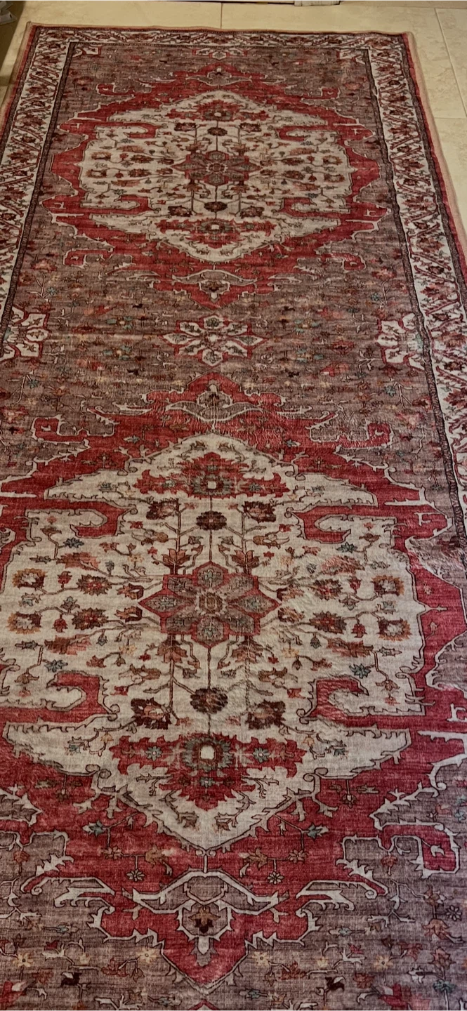 Vintage Persian Style Runner Rug