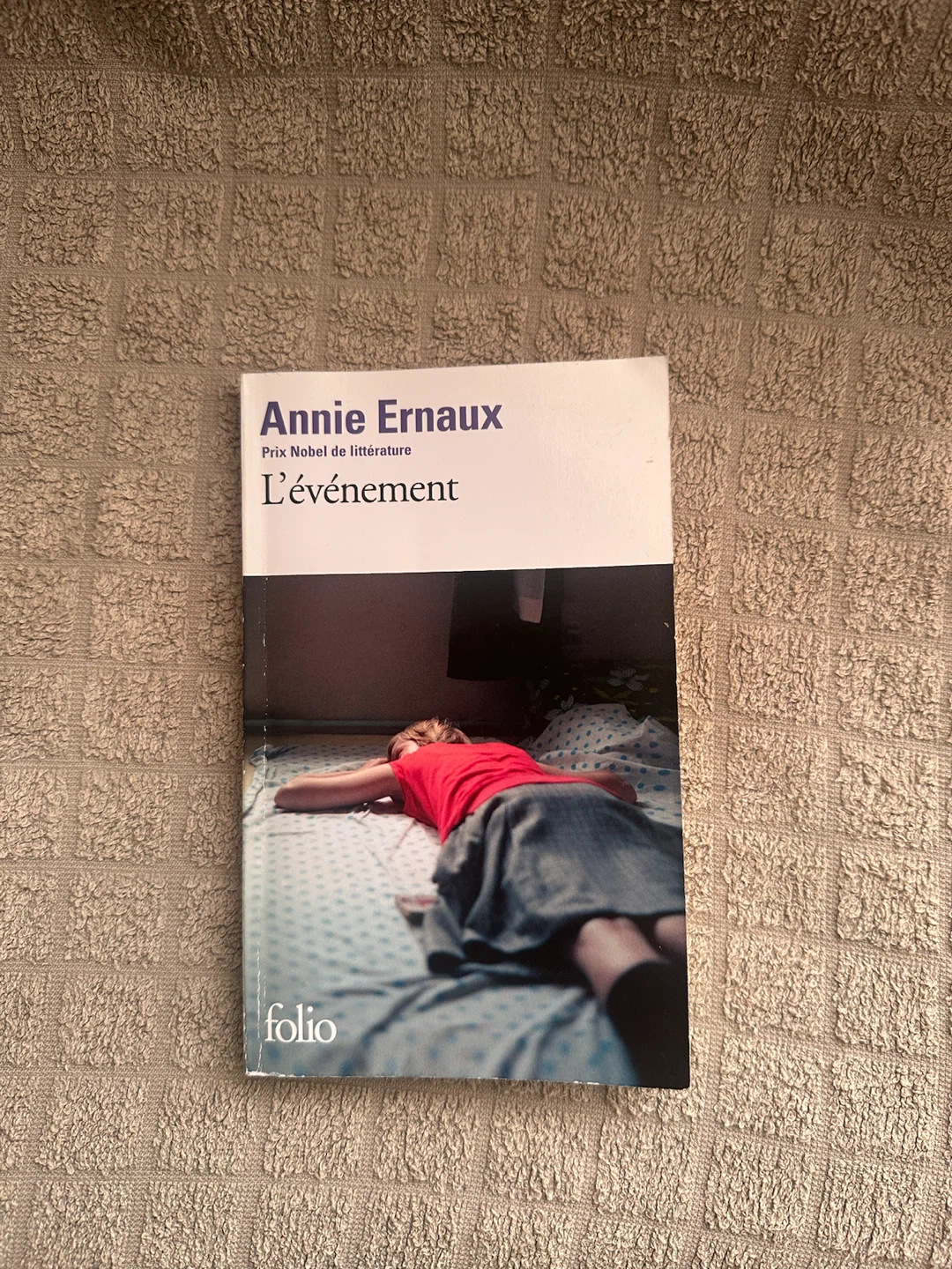 Annie Ernaux L'événement Book