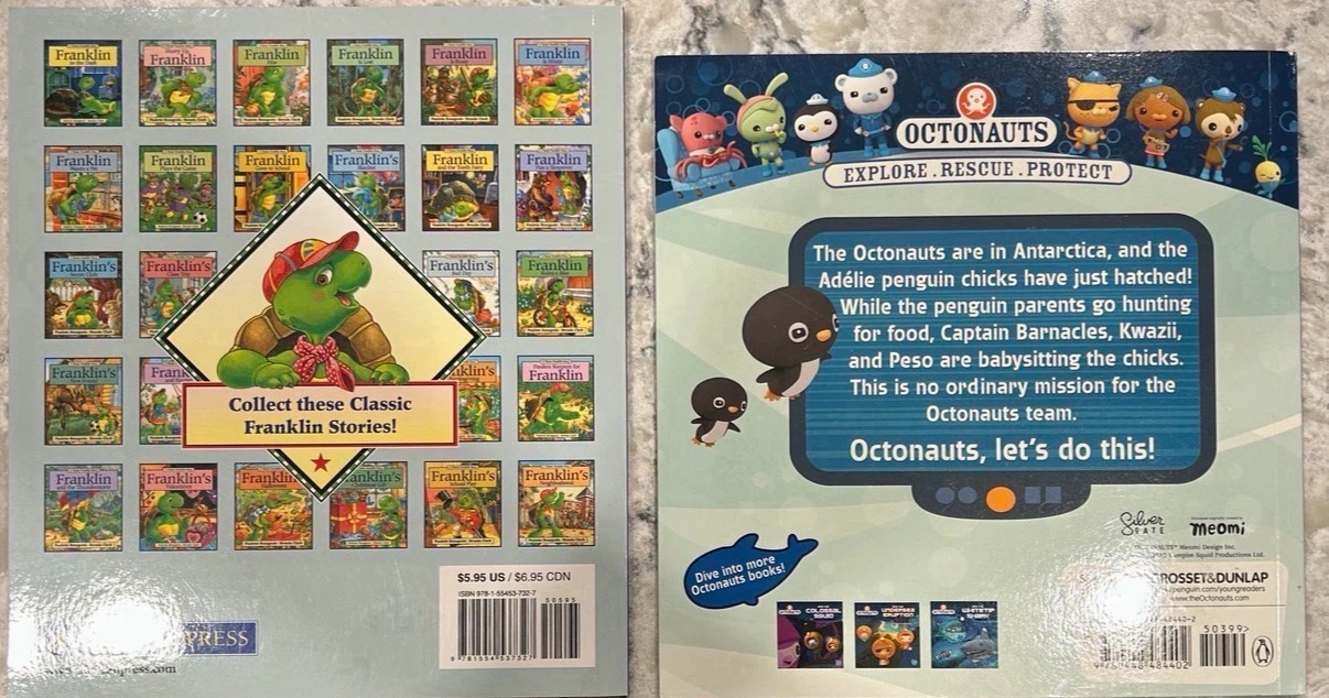 Pair of Children’s Books (Franklin’s and Octonauts) - photo 2
