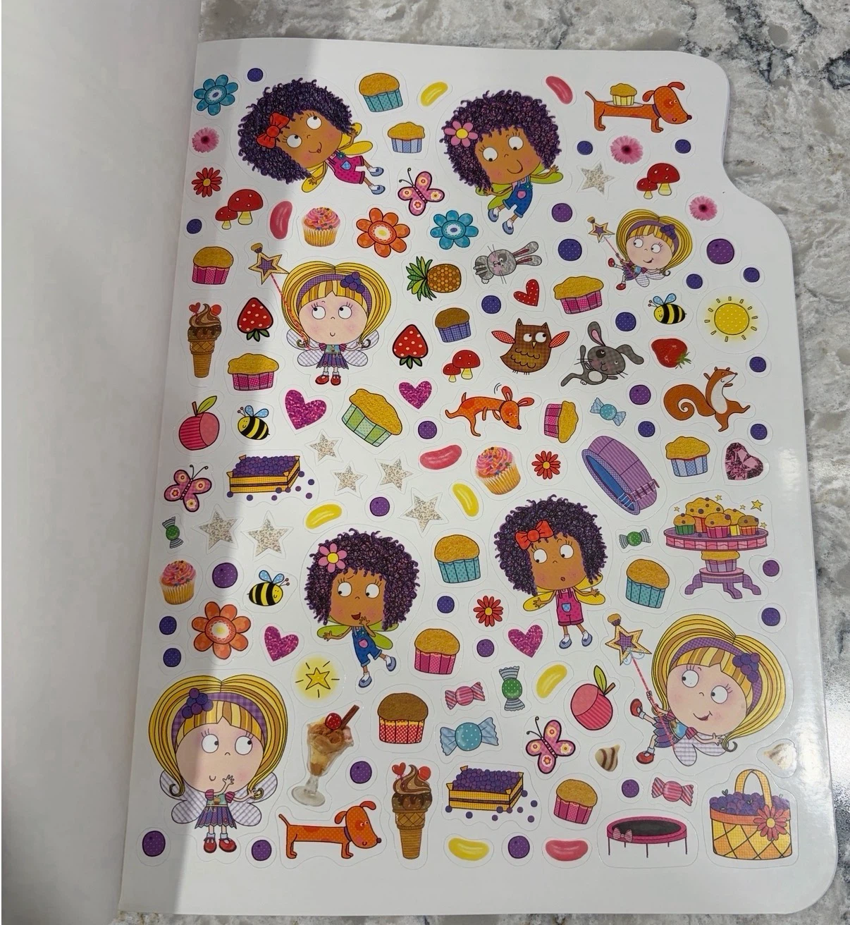 The Muffin Fairy Molly Colouring Book with Stickers - photo 2