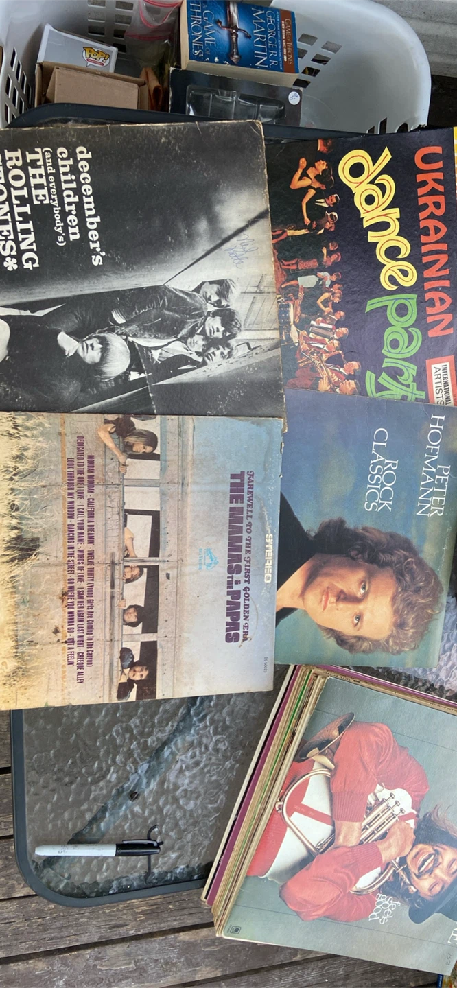 Collection of vintage vinyl records - photo 2