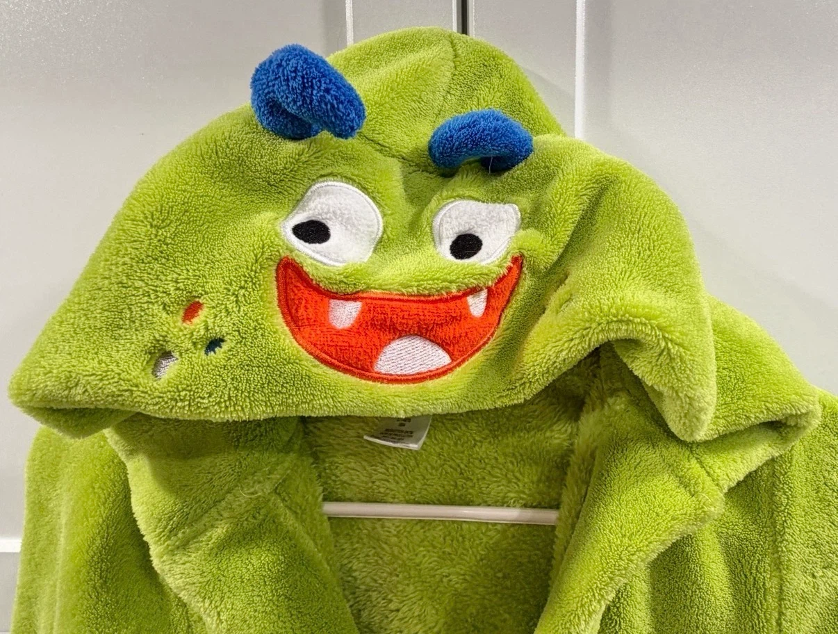 Kids Monster Bath Robe/Towel - photo 4