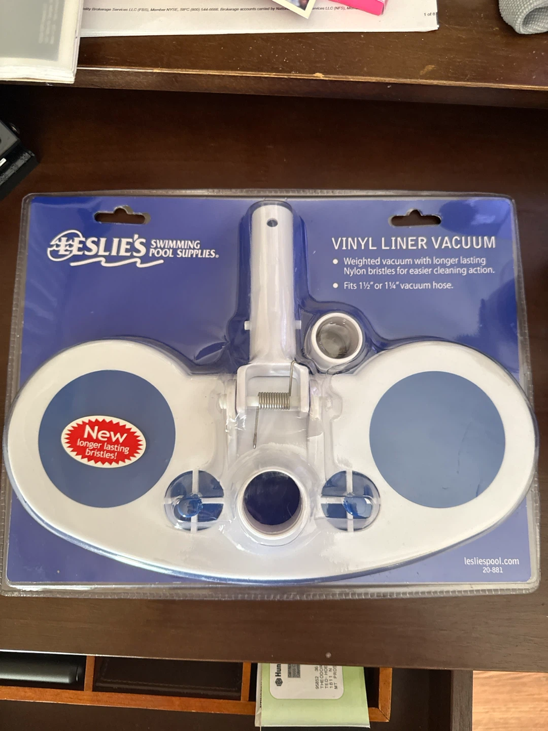 Leslie's Vinyl Liner Vacuum for Swimming Pools