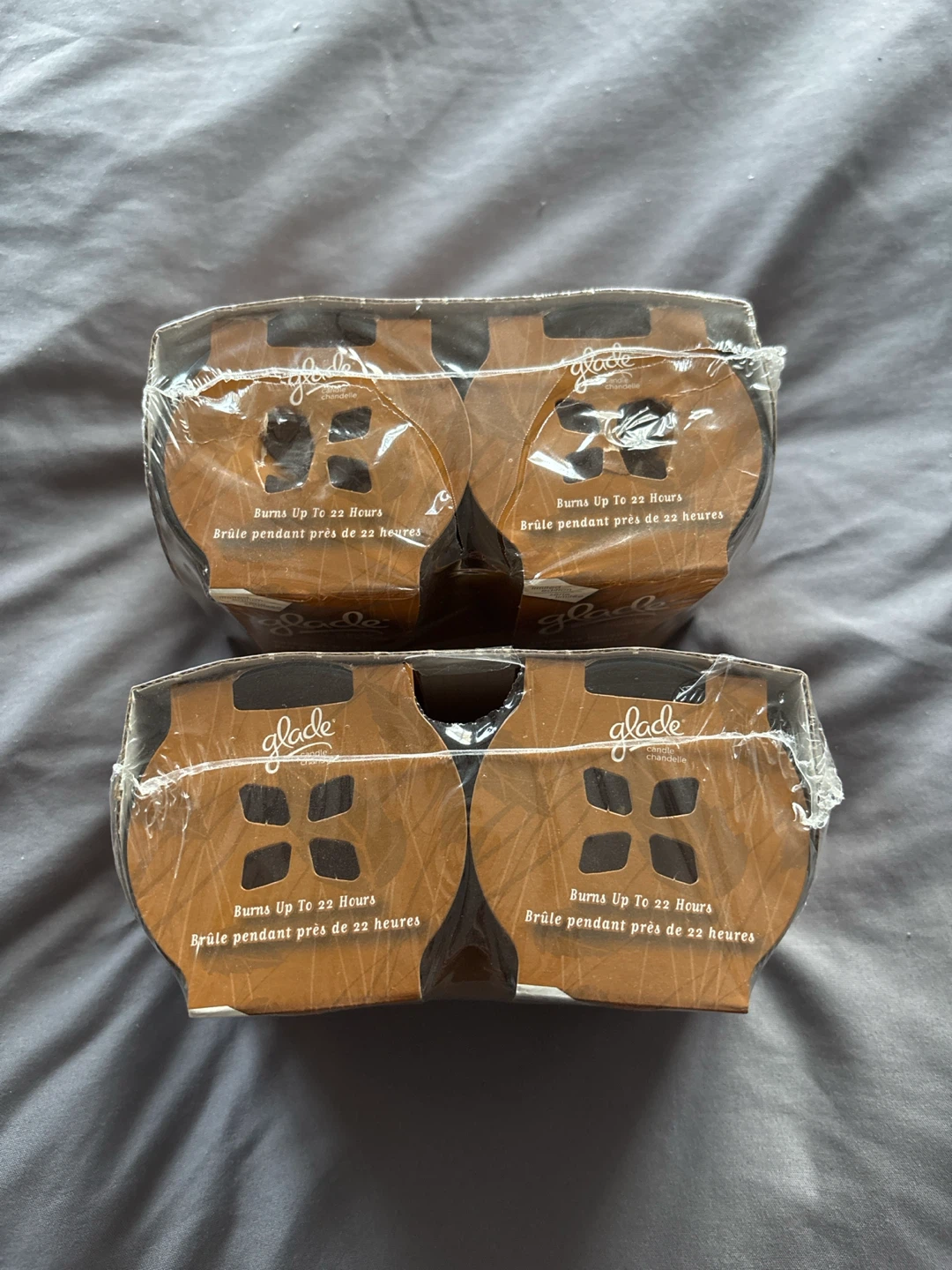 Glade Cashmere Woods Candle 4-Pack - photo 2