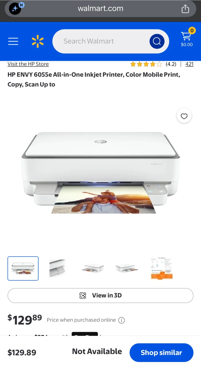 HP ENVY 6055e All-in-One Printer - photo 2