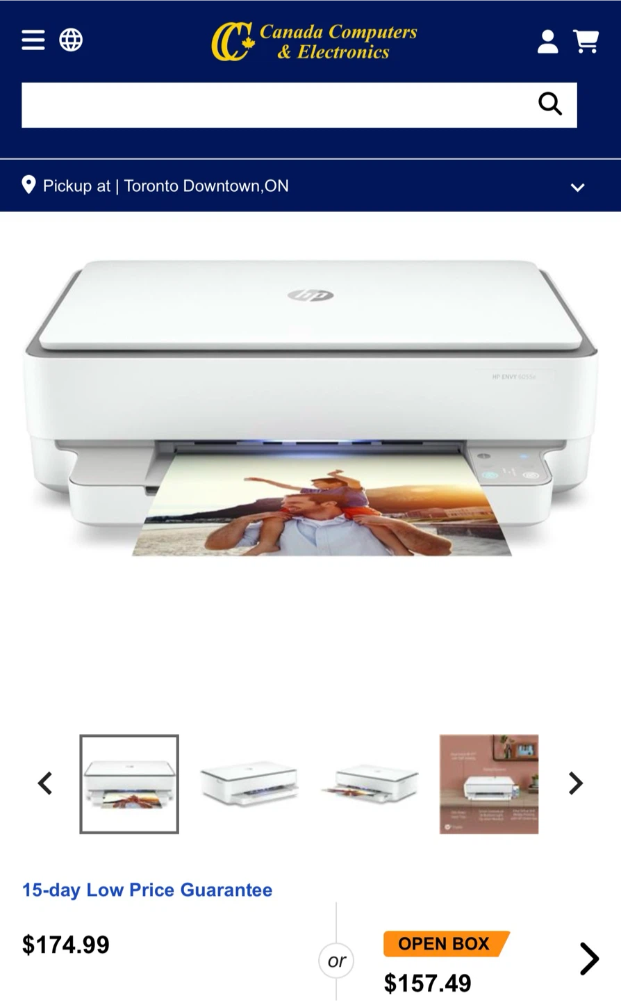 HP ENVY 6055e All-in-One Printer - photo 3