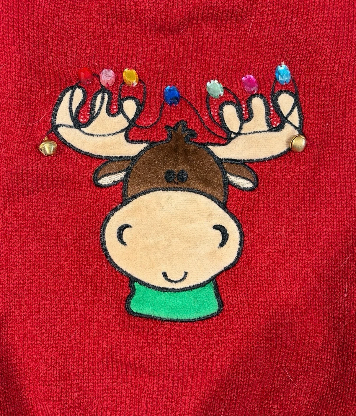 Christmas Dog Sweater - Reindeer with Lights - photo 3