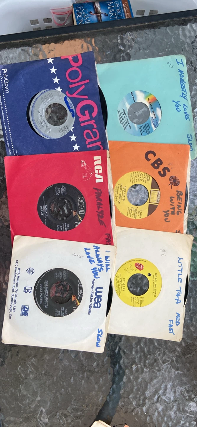 Collection of 7-inch Vinyl Records - photo 2