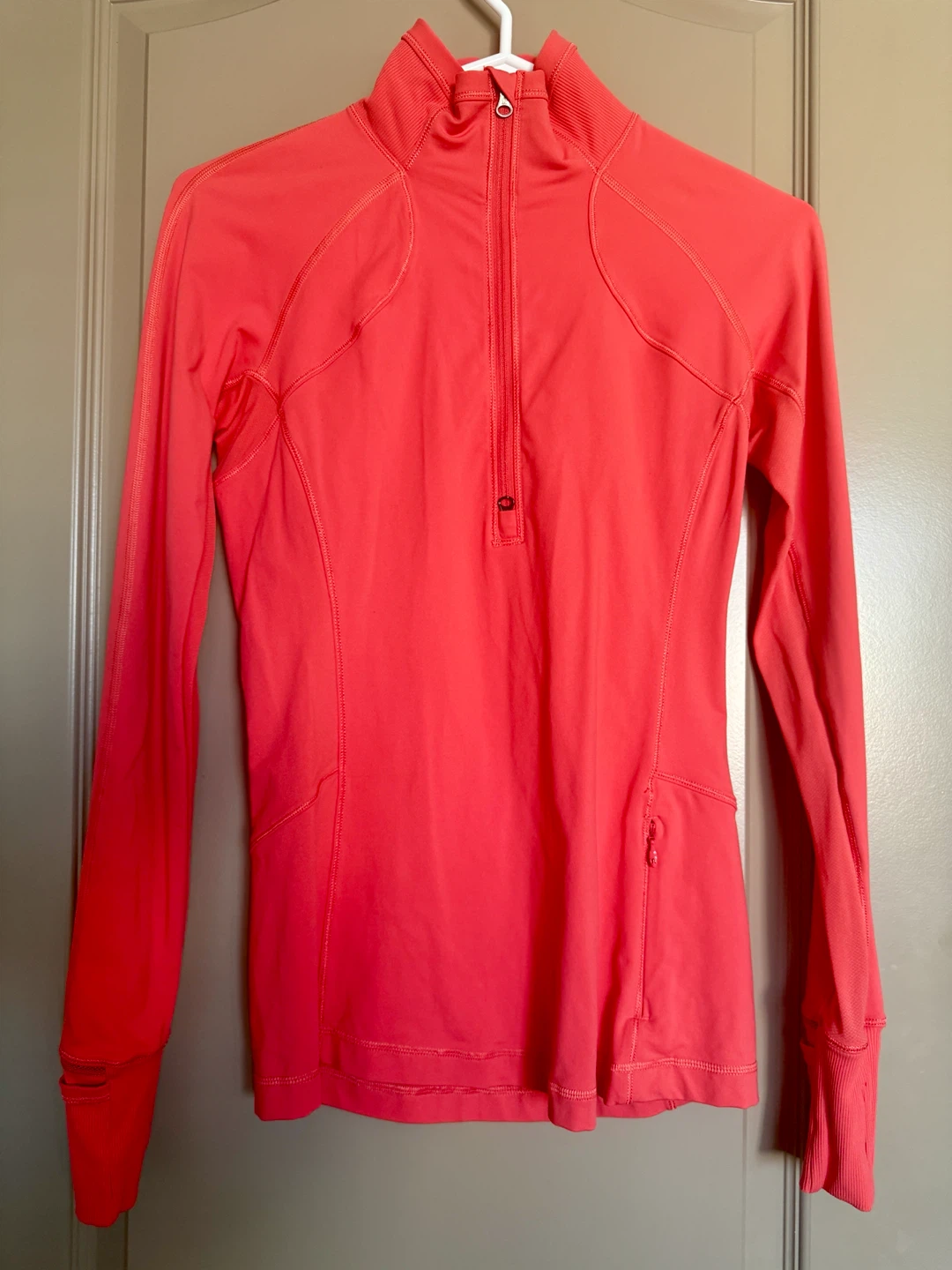 Lululemon Athletica Long Sleeve Zip-Up Top
