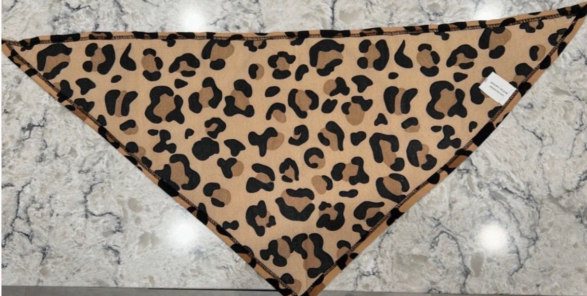 Leopard Print Pet/Children’s Bandanas - photo 2