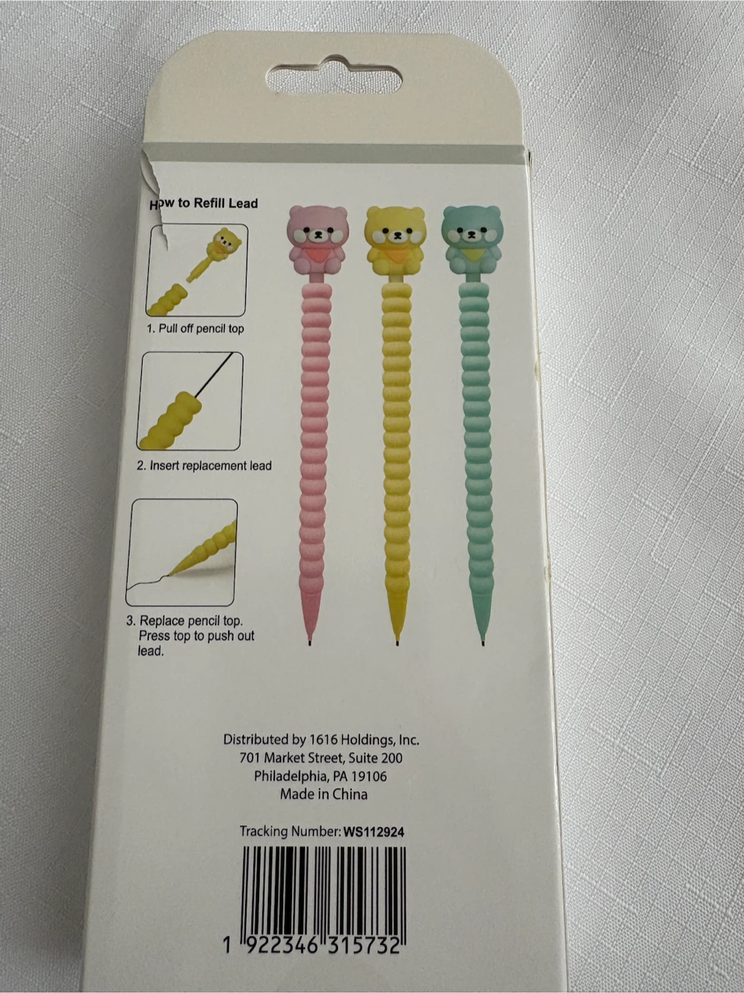 3 Count Mechanical Pencils with Cute Toppers - photo 3