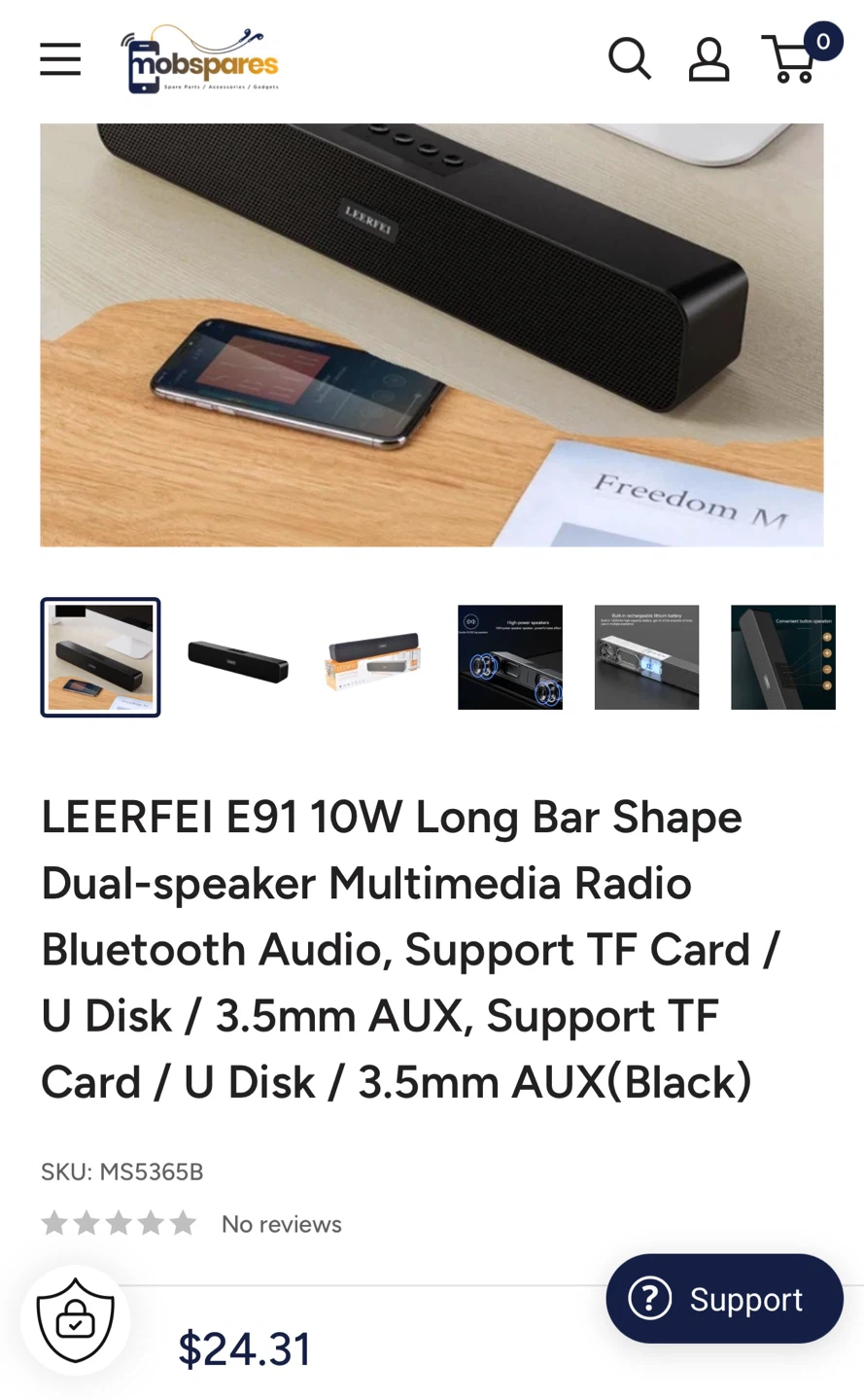 LEERFEI E91 Bluetooth Speaker - photo 4
