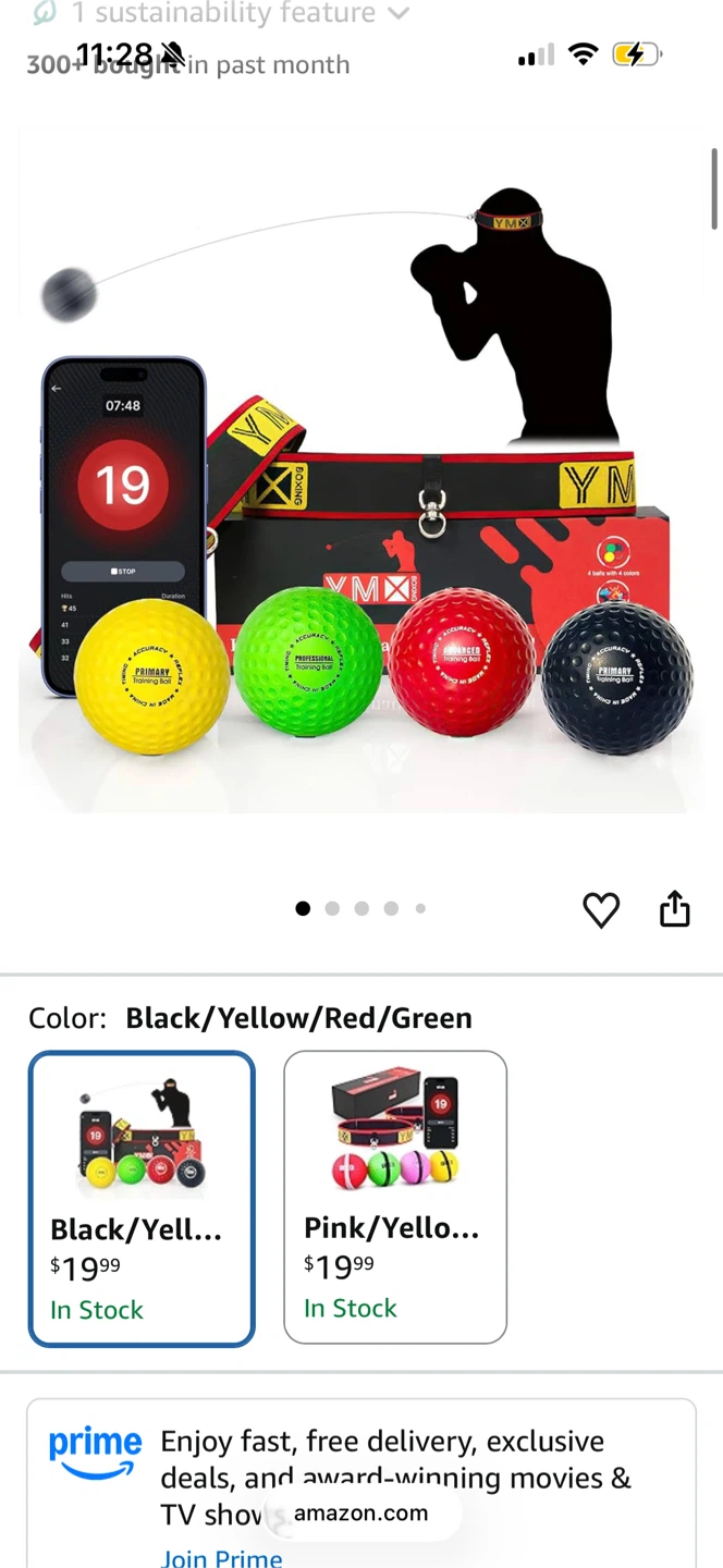 YMX Hand-Eye Coordination Training Ball Set - photo 4