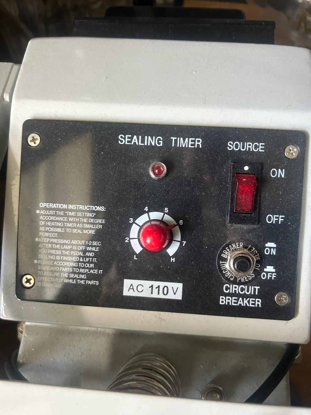 Heat Sealer Machine 110V