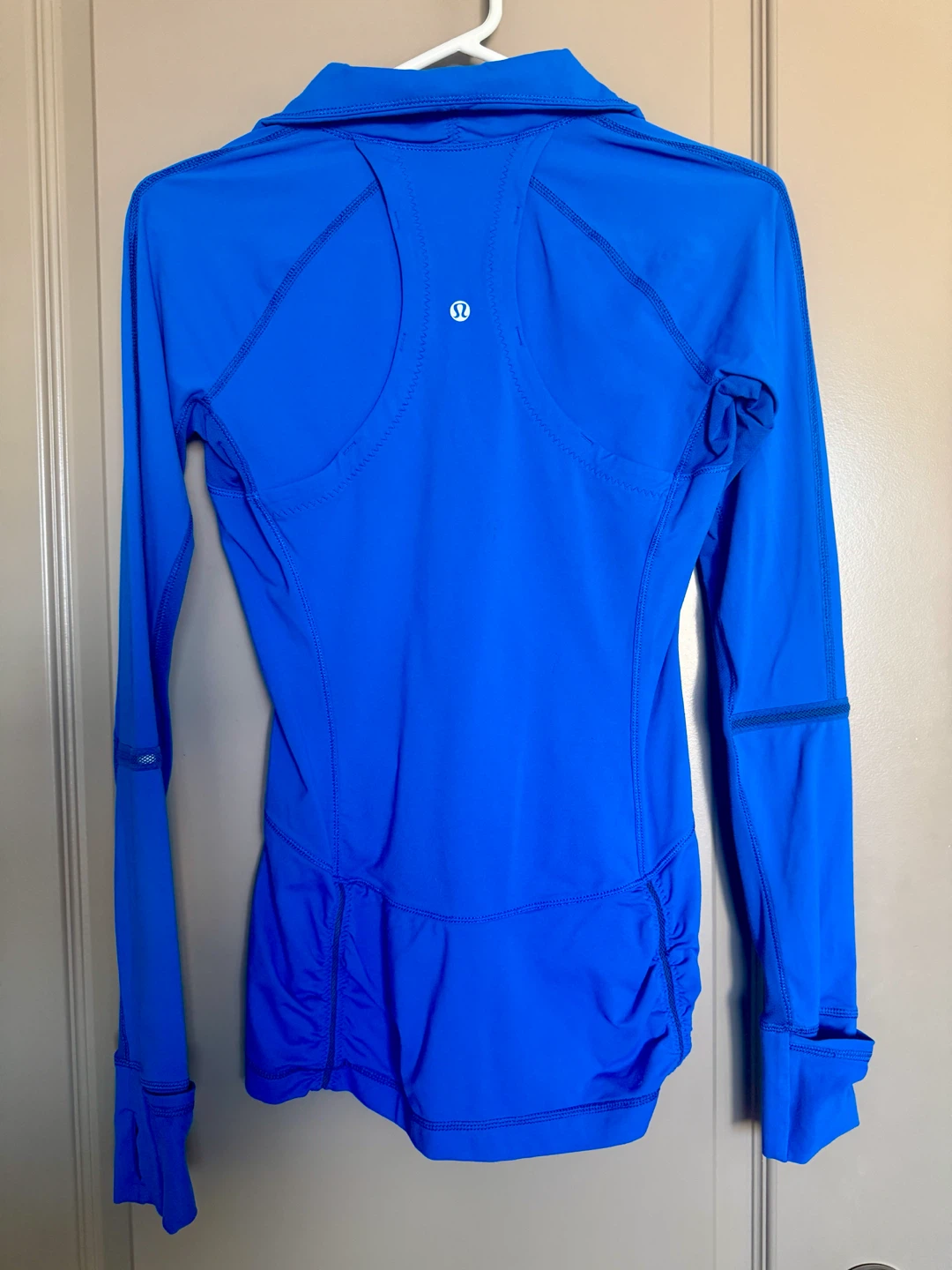 Lululemon Blue Long Sleeve 1/2 Zip Athletic Top - photo 2