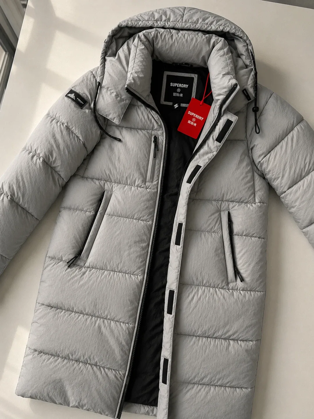 NEW SuperDry Touchline Padded Longline - photo 3