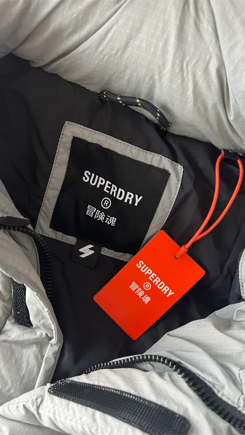 NEW SuperDry Touchline Padded Longline - photo 4
