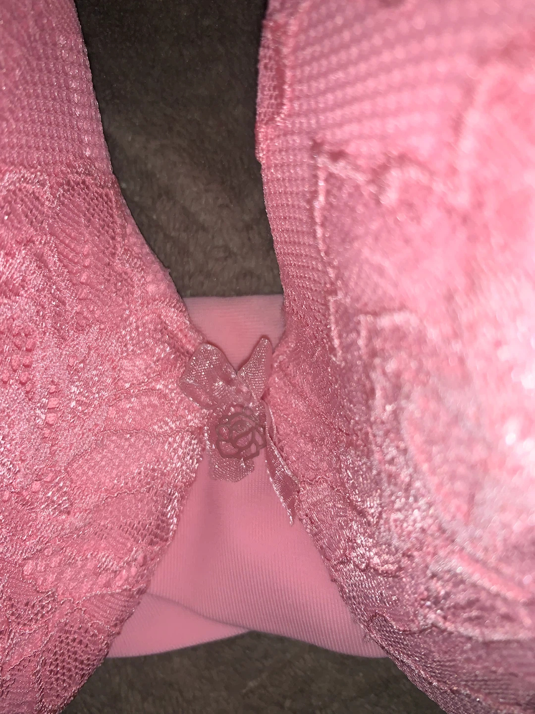 Sleekback Pink Lace Push-Up Bra DD 36 - photo 2